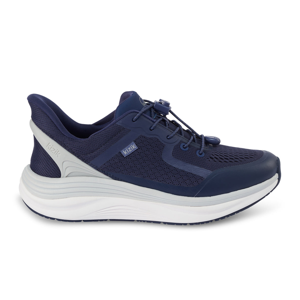 Kizik London Sneaker (Men) - Naval Academy/Harbor Mist Athletic - Casual - Slip On - The Heel Shoe Fitters