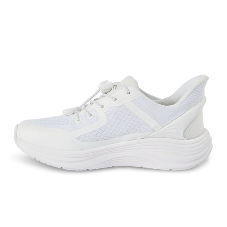 Kizik London (Women) - White Athletic - Casual - Slip On - The Heel Shoe Fitters