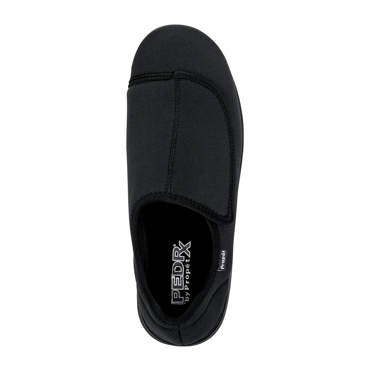 Propet Cush N Foot Slipper (Men) - Black Dress-Casual - Slipper - The Heel Shoe Fitters