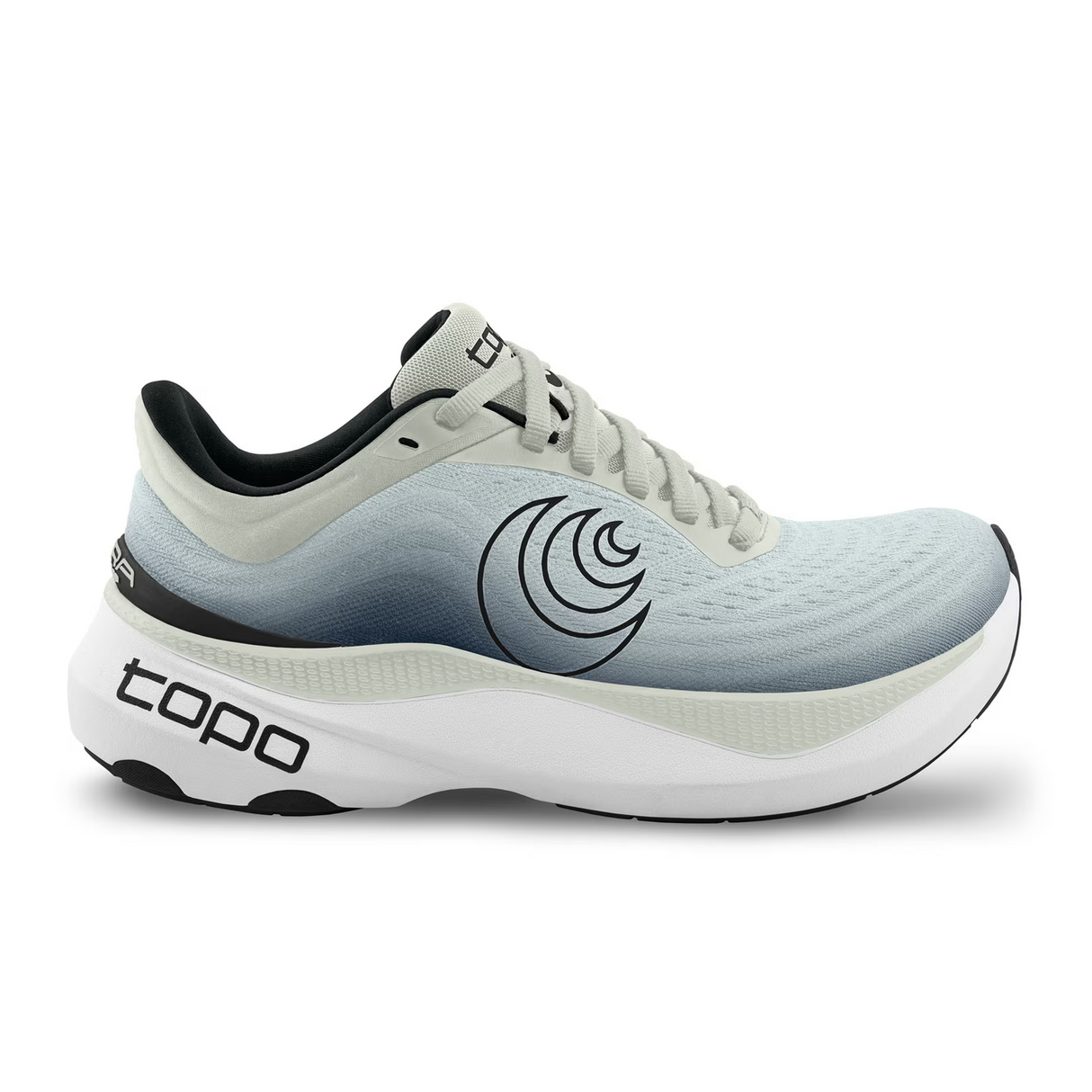 Topo Aura Running Shoe (Men) - Grey/Charcoal Athletic - Running - Stability - The Heel Shoe Fitters