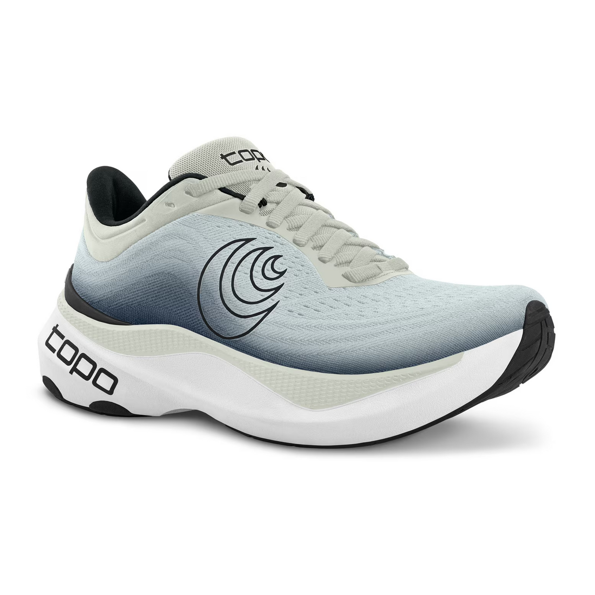 Topo Aura Running Shoe (Men) - Grey/Charcoal Athletic - Running - Stability - The Heel Shoe Fitters