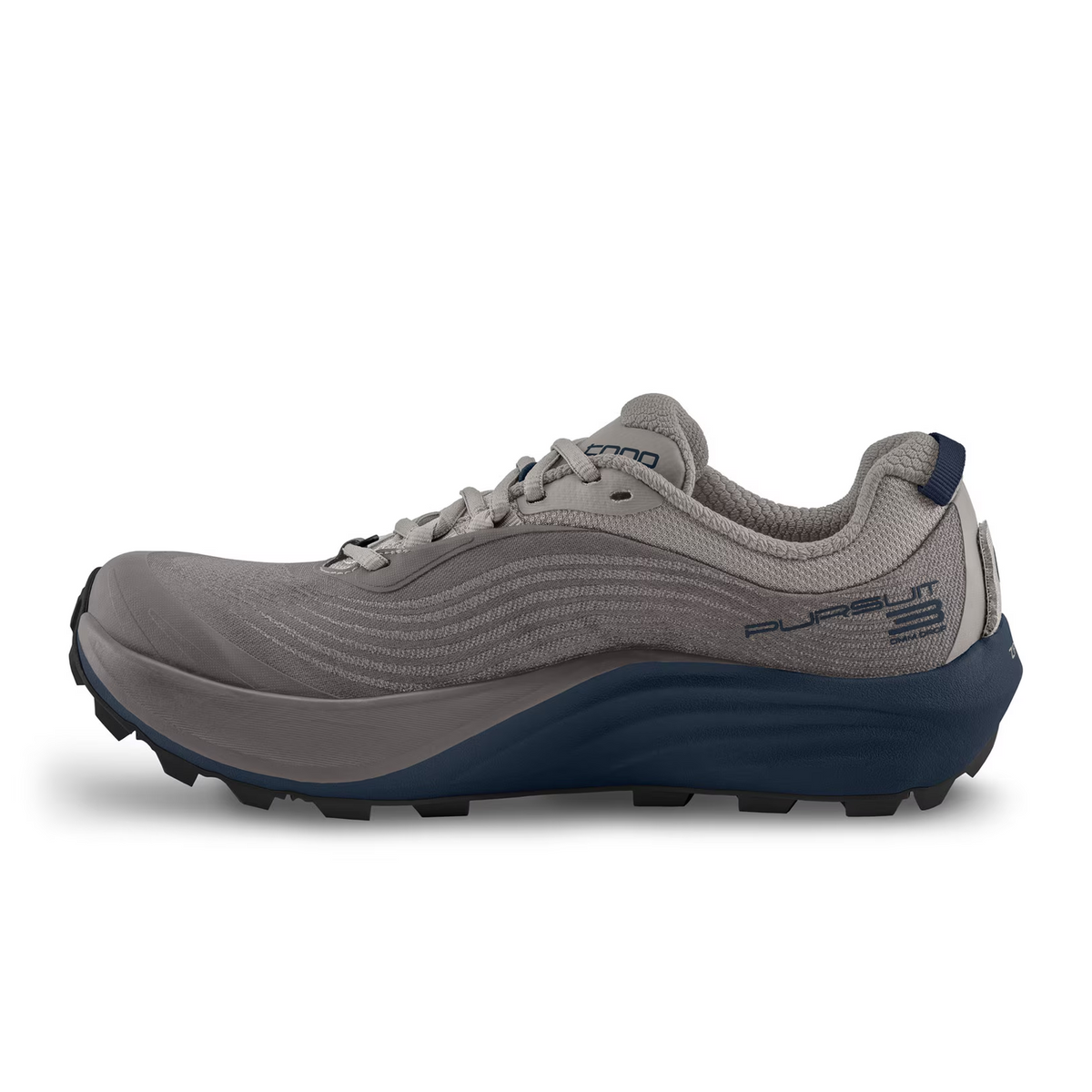 Topo Pursuit 3 Running Shoe (Men) - Grey/Navy
