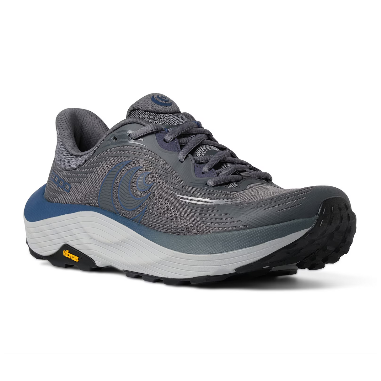 Topo Ultraventure 5 Running Shoe (Men) - Grey/Blue