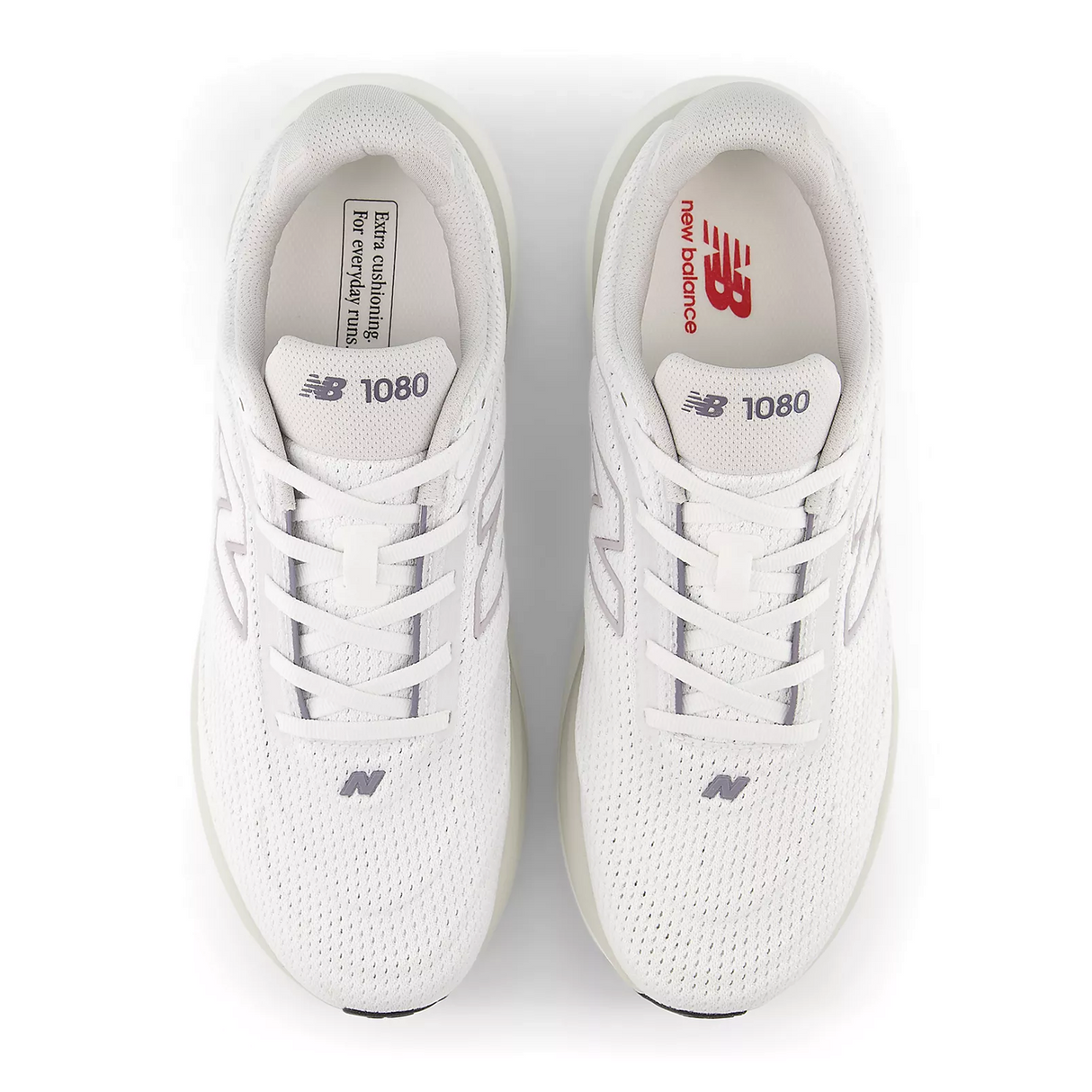 New Balance 1080 v15 Running Shoe (Men) - White/Truffle Salt Athletic - Running - Cushion - The Heel Shoe Fitters