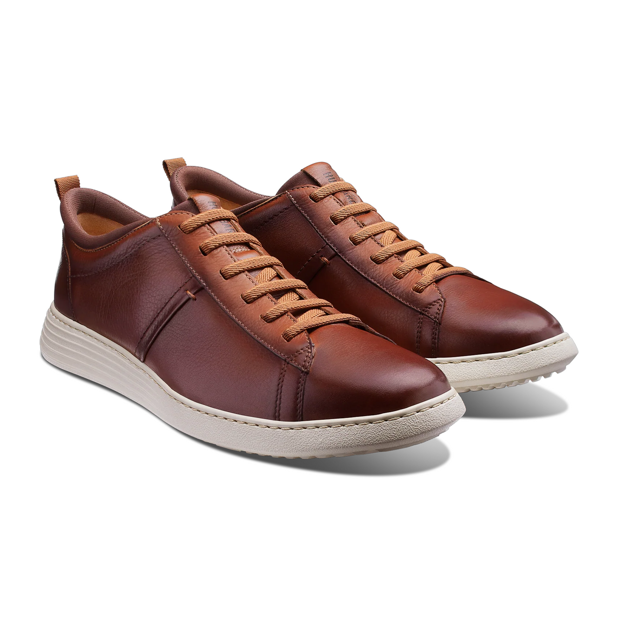 Samuel Hubbard Featherlight Flight Slip On Sneaker (Men) - Cognac Leather Athletic - Casual - Lace Up - The Heel Shoe Fitters
