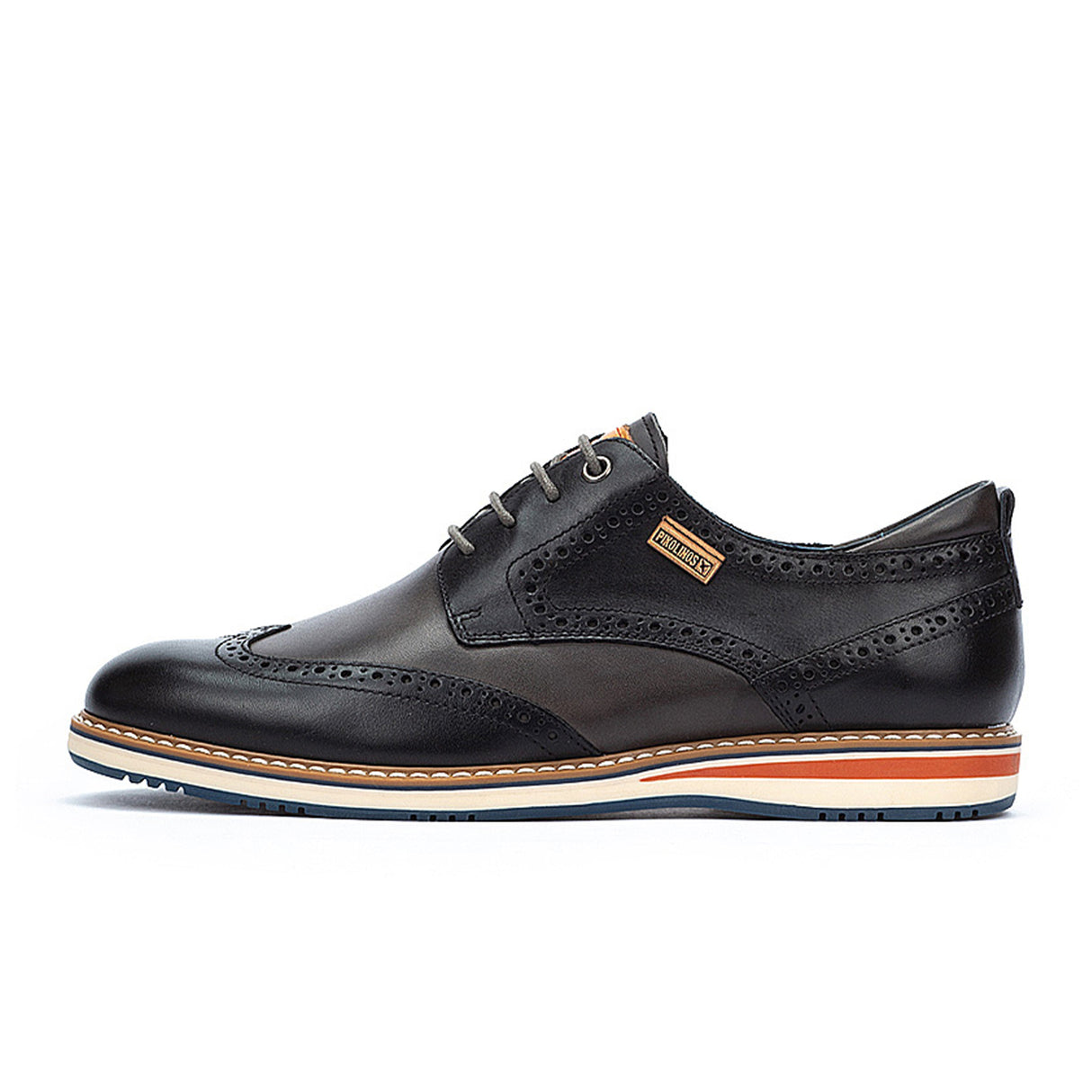 Pikolinos Avila M1T-4191C2 Oxford (Men) - Black Dress-Casual - Oxford - The Heel Shoe Fitters