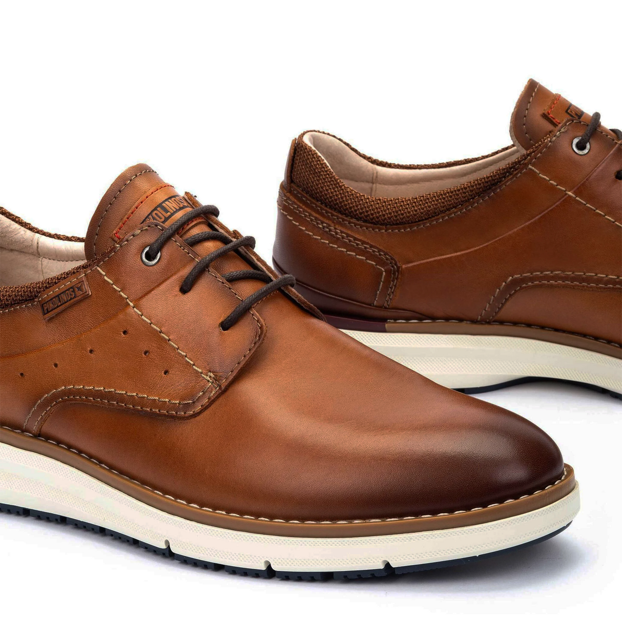 Pikolinos Manacor M1A-4276C1 Oxford (Men) - Brandy Dress-Casual - Oxford - The Heel Shoe Fitters