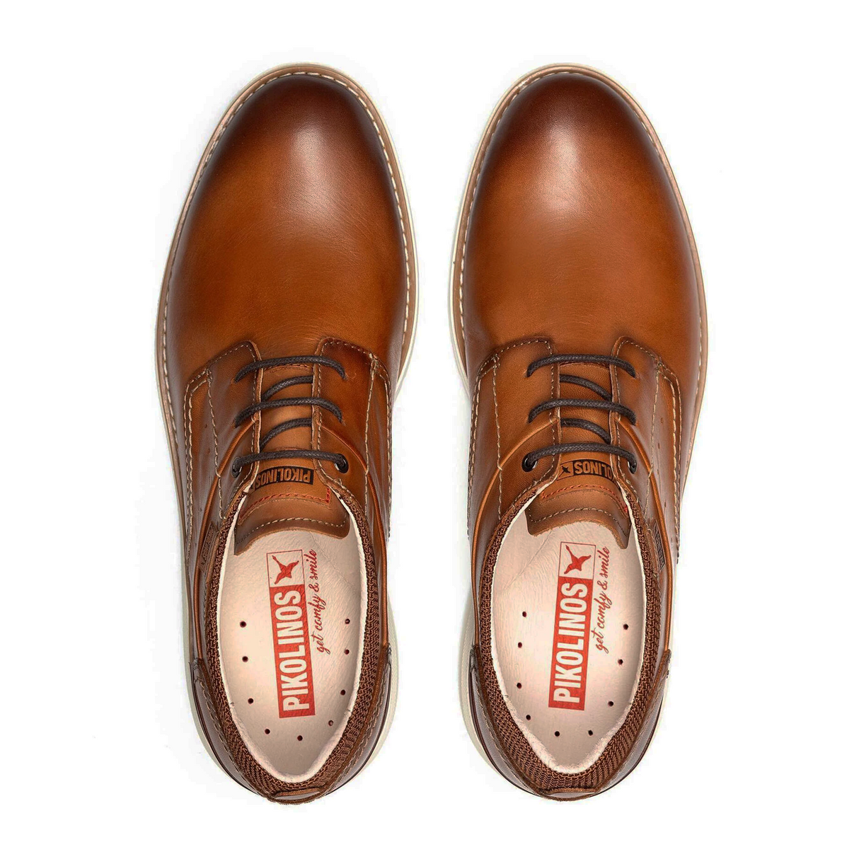 Pikolinos Manacor M1A-4276C1 Oxford (Men) - Brandy Dress-Casual - Oxford - The Heel Shoe Fitters