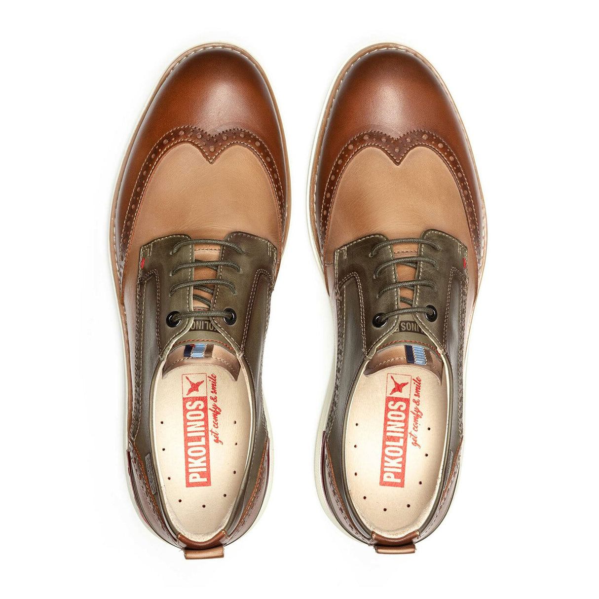 Pikolinos Manacor M1A-4277C2 Oxford (Men) - Cuero Dress-Casual - Oxford - The Heel Shoe Fitters