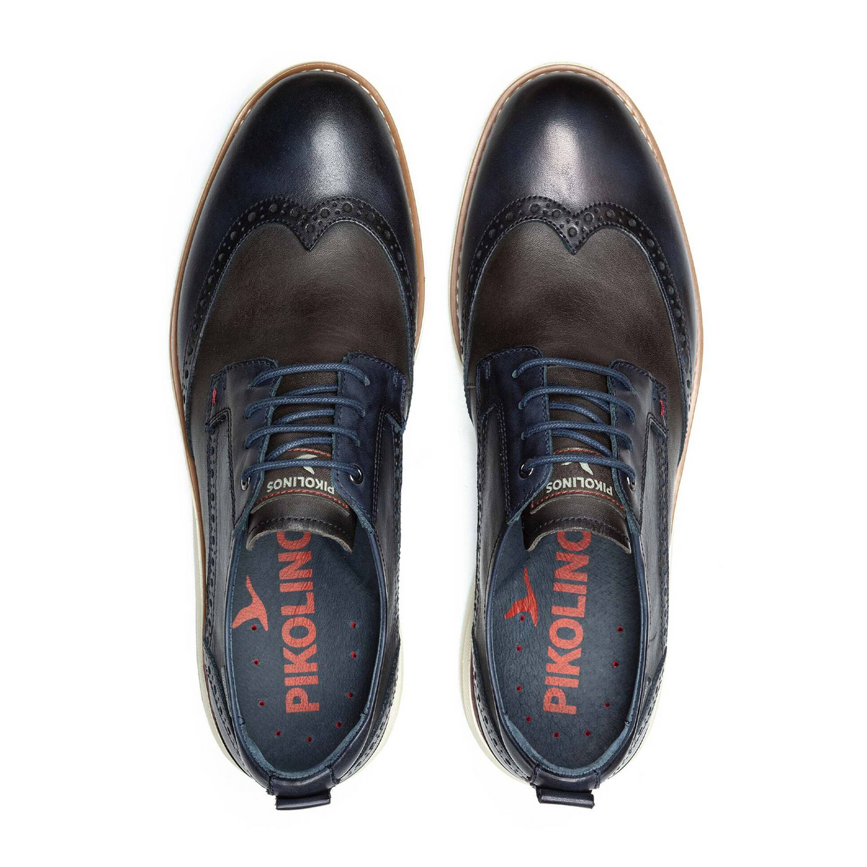 Pikolinos Manacor M1A-4277C4 Oxford (Men) - Blue Dress-Casual - Oxford - The Heel Shoe Fitters