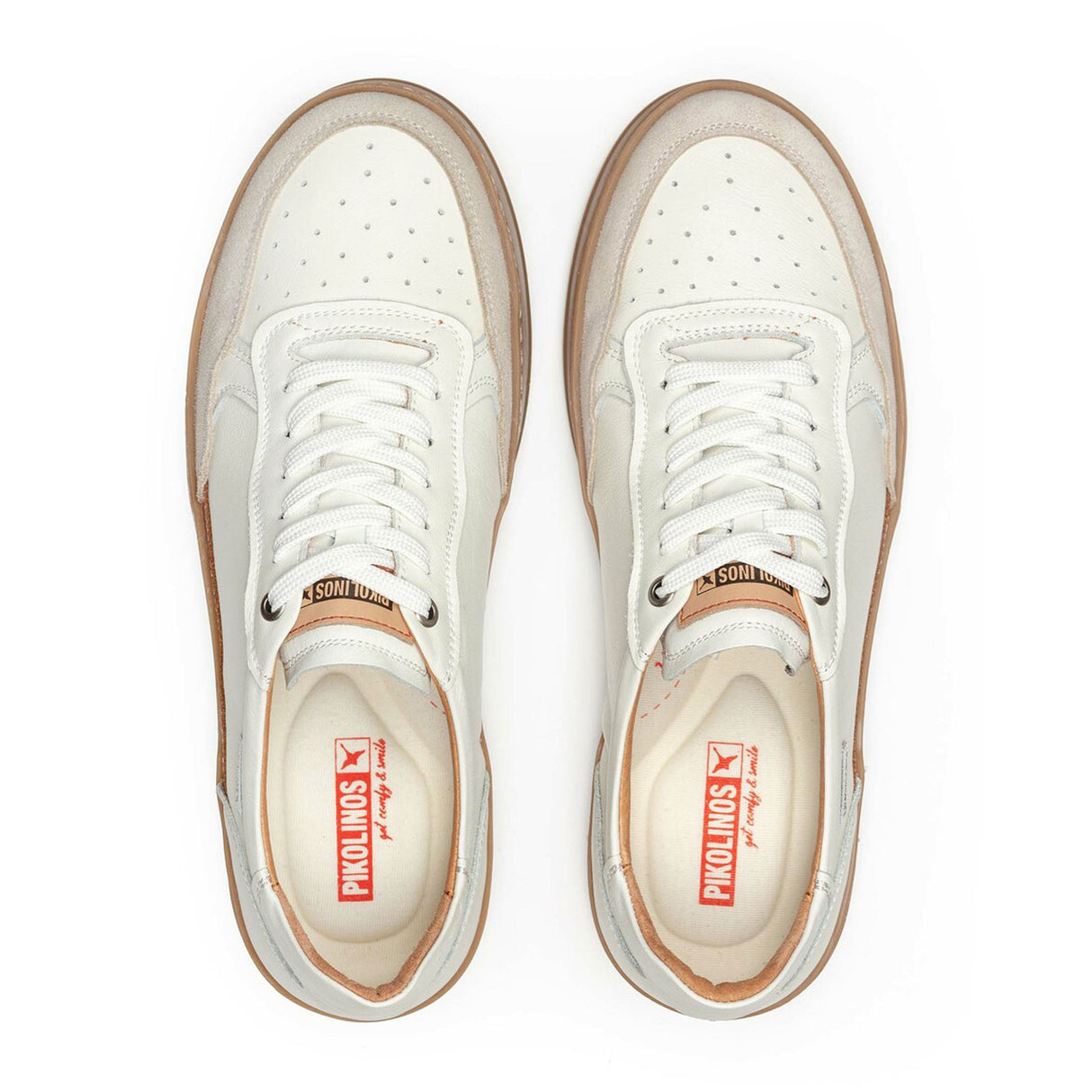 Pikolinos Xativa M1K-6383C1 Sneaker (Men) - Off White Athletic - Casual - Lace Up - The Heel Shoe Fitters
