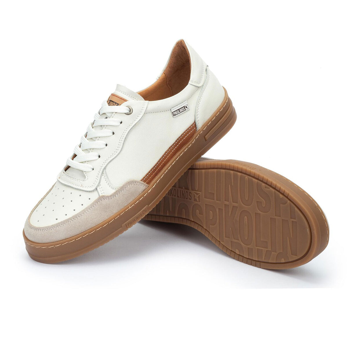 Pikolinos Xativa M1K-6383C1 Sneaker (Men) - Off White Athletic - Casual - Lace Up - The Heel Shoe Fitters