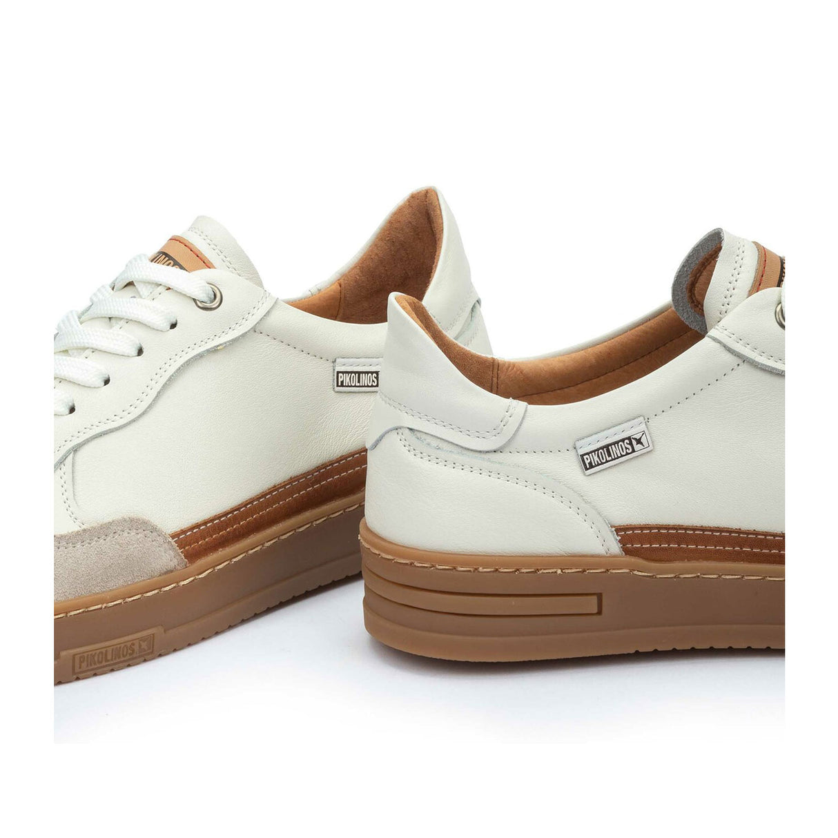 Pikolinos Xativa M1K-6383C1 Sneaker (Men) - Off White Athletic - Casual - Lace Up - The Heel Shoe Fitters