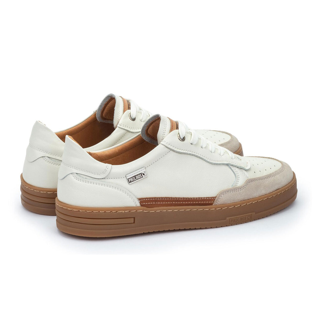 Pikolinos Xativa M1K-6383C1 Sneaker (Men) - Off White Athletic - Casual - Lace Up - The Heel Shoe Fitters