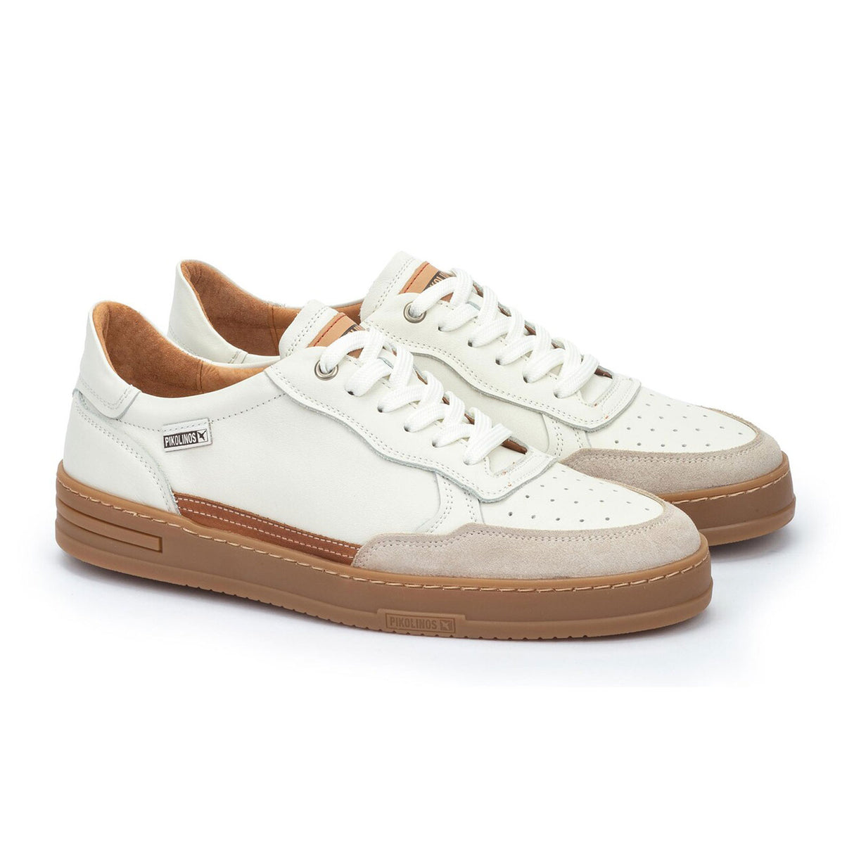 Pikolinos Xativa M1K-6383C1 Sneaker (Men) - Off White Athletic - Casual - Lace Up - The Heel Shoe Fitters