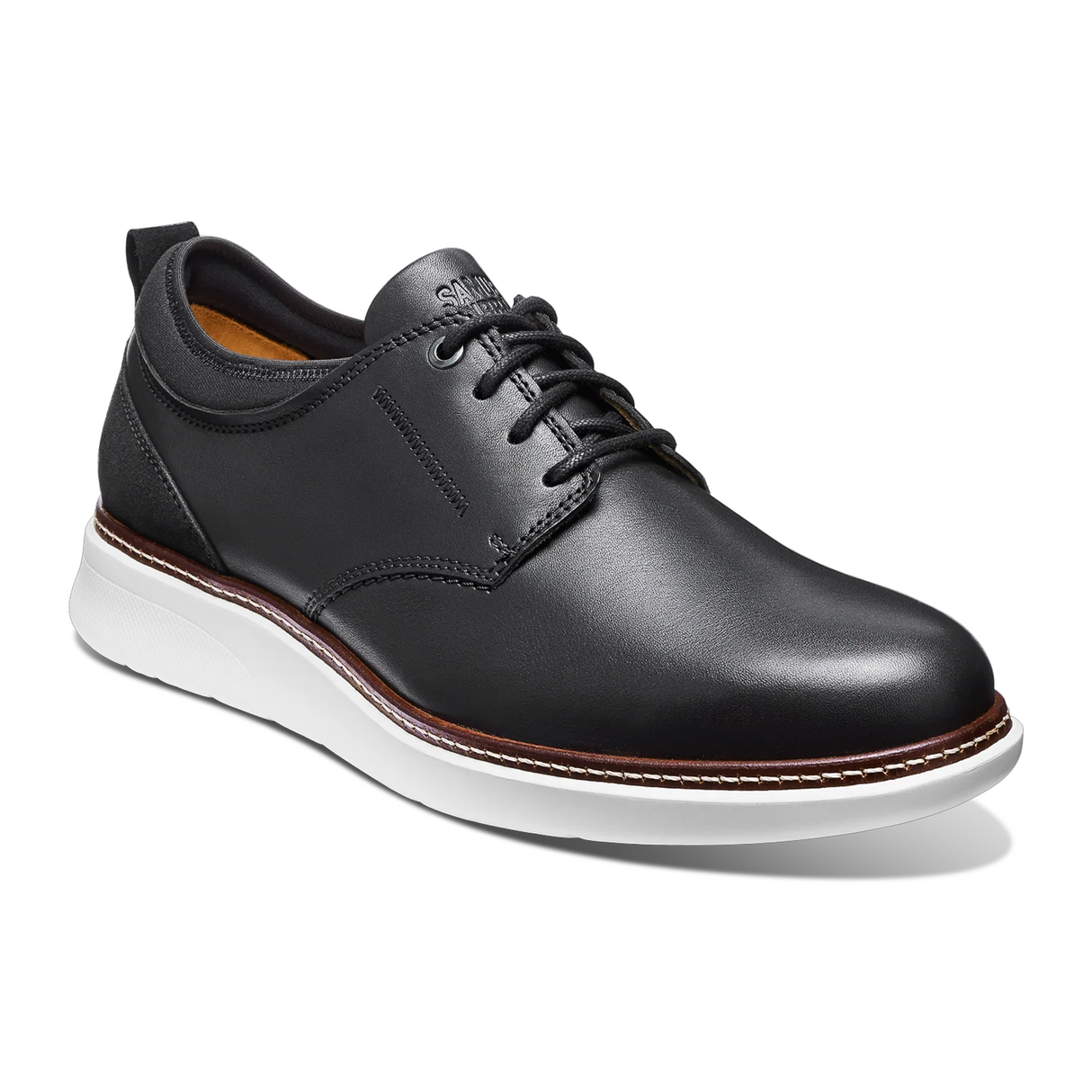 Samuel Hubbard Rafael Hybrid Lace Up (Men) - Black Leather Dress-Casual - Oxford - The Heel Shoe Fitters