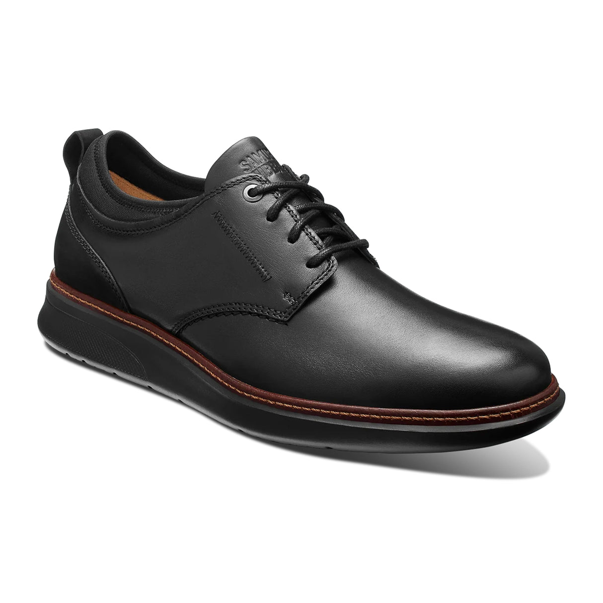 Samuel Hubbard Rafael Hybrid Lace Up (Men) - Black/Black Dress-Casual - Oxford - The Heel Shoe Fitters