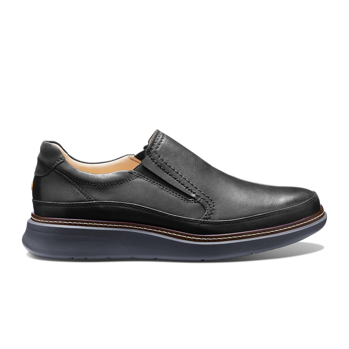 Samuel Hubbard Rafael Hybrid Slip On (Men) - Black Leather Dress-Casual - Slip On - The Heel Shoe Fitters