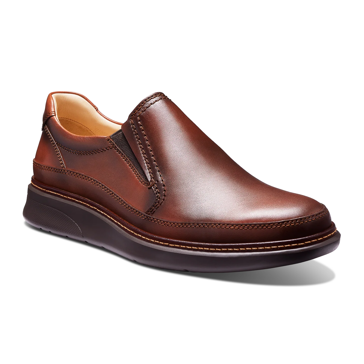 Samuel Hubbard Rafael Slip On (Men) - Cognac Leather Dress-Casual - Slip On - The Heel Shoe Fitters