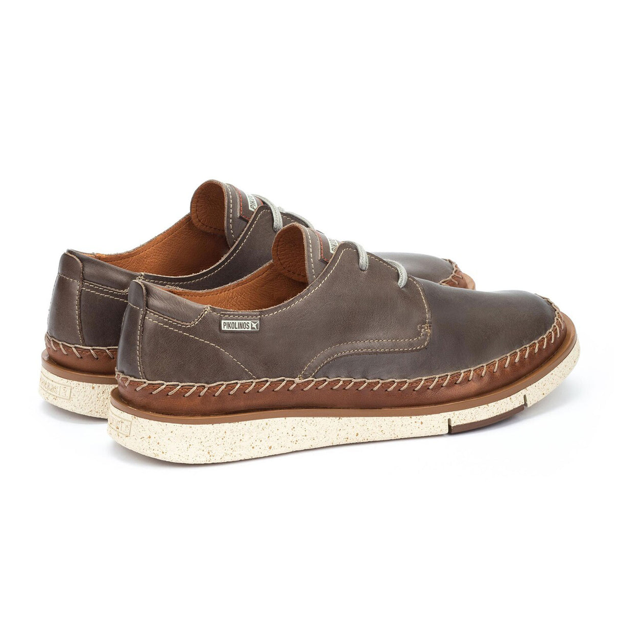 Pikolinos San Juan M6L-4275C2 Oxford (Men) - Dark Grey Dress-Casual - Oxford - The Heel Shoe Fitters