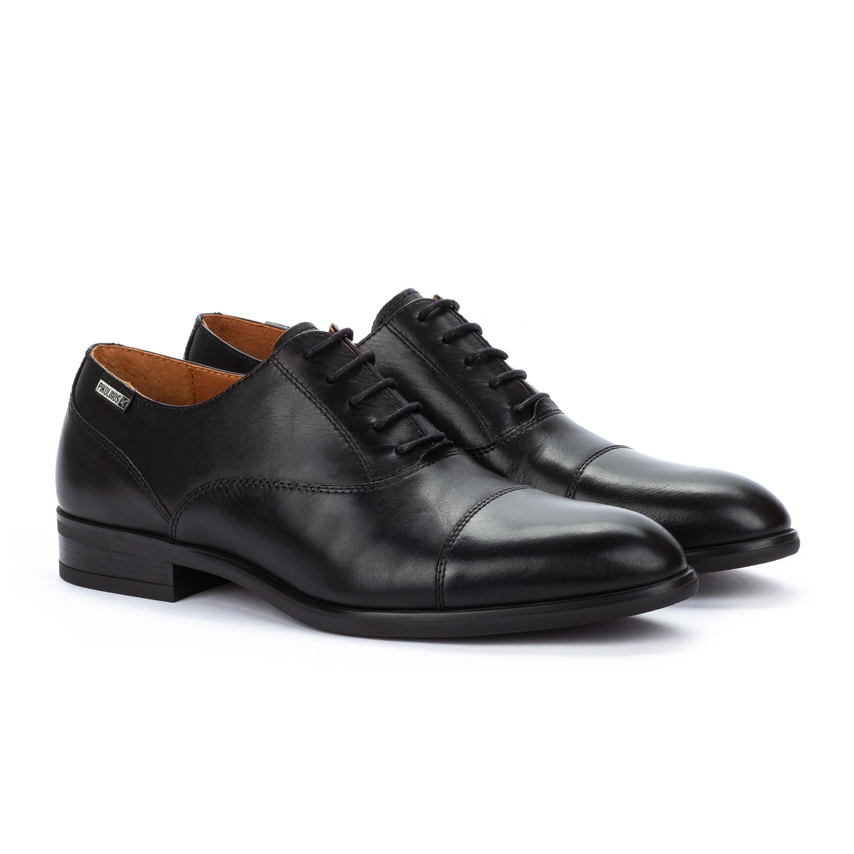 Pikolinos Bristol M7J-4184 Oxford (Men) - Black Leather - The Heel Shoe Fitters