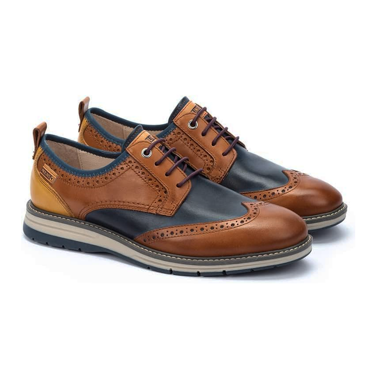 Pikolinos Canet M7V-4137C1 Oxford (Men) - Brandy Leather