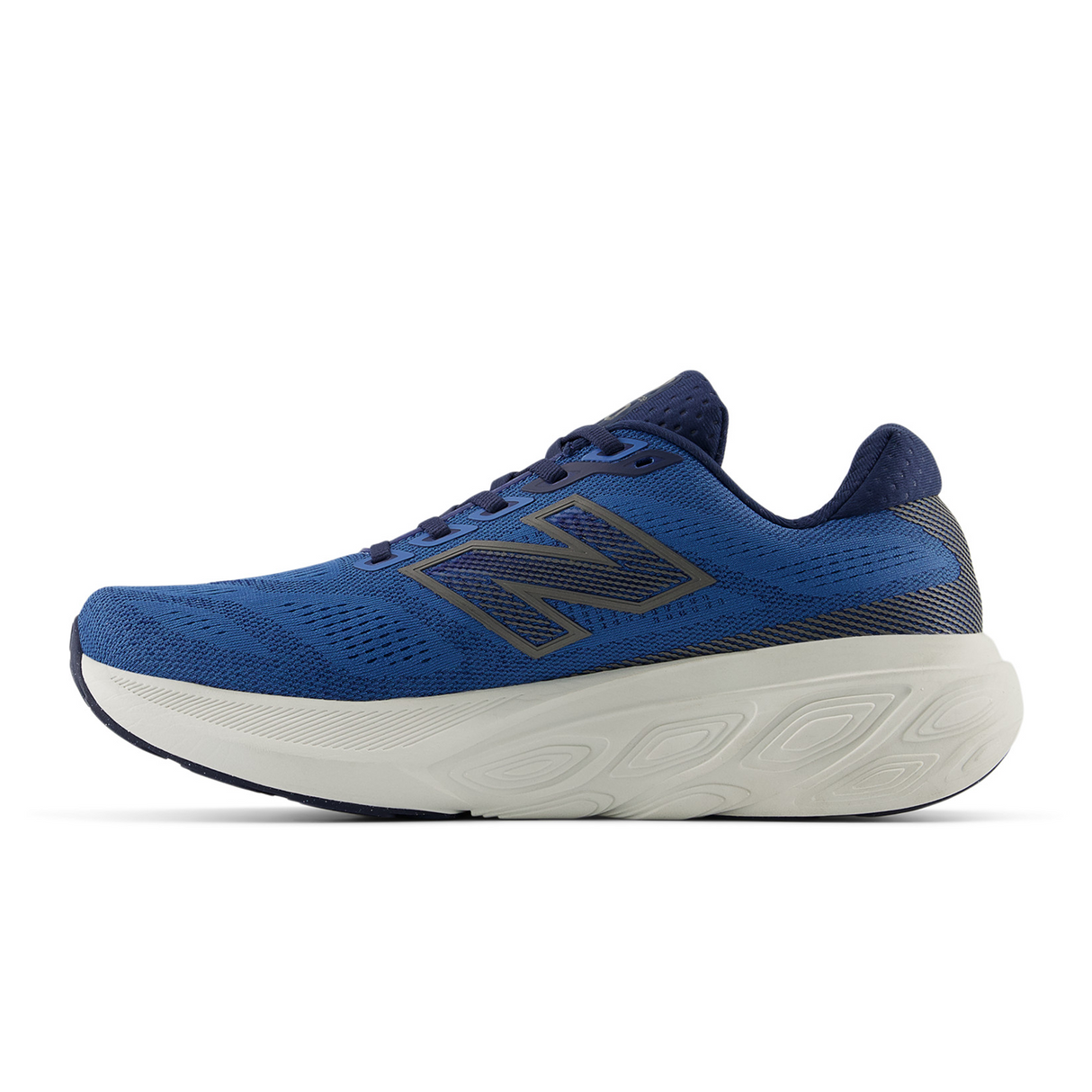 New Balance Fresh Foam X 880 v15 Running Shoe (Men) - Sea Stone/NB Navy/Marmalade Athletic - Running - Cushion - The Heel Shoe Fitters