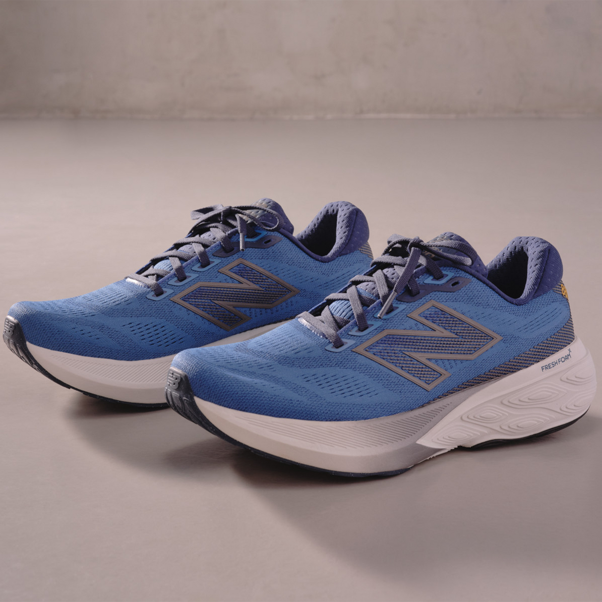 New Balance Fresh Foam X 880 v15 Running Shoe (Men) - Sea Stone/NB Navy/Marmalade Athletic - Running - Cushion - The Heel Shoe Fitters