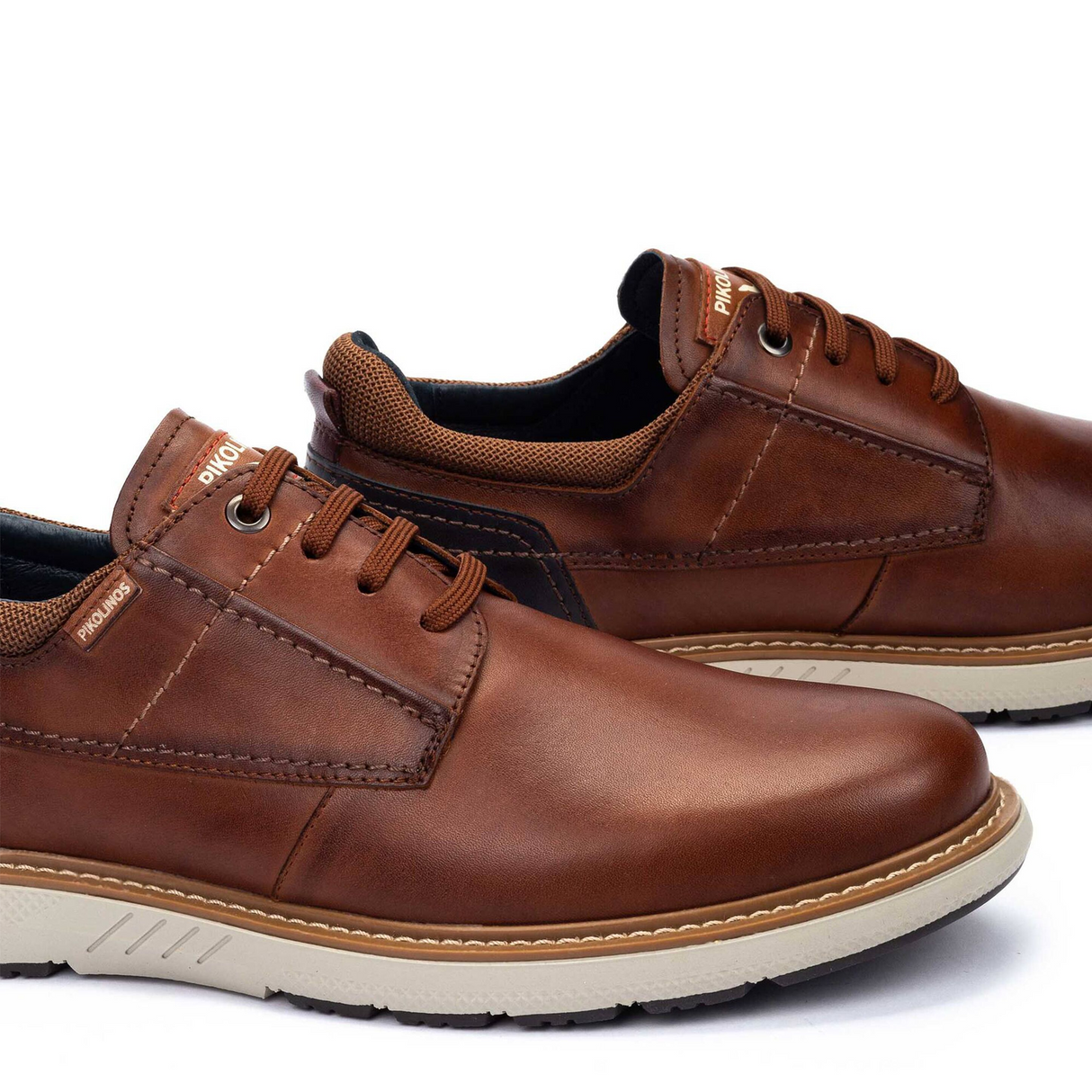 Pikolinos Bilbao M8D-4292C1 Lace Up (Men) - Cuero Dress-Casual - Oxford - The Heel Shoe Fitters