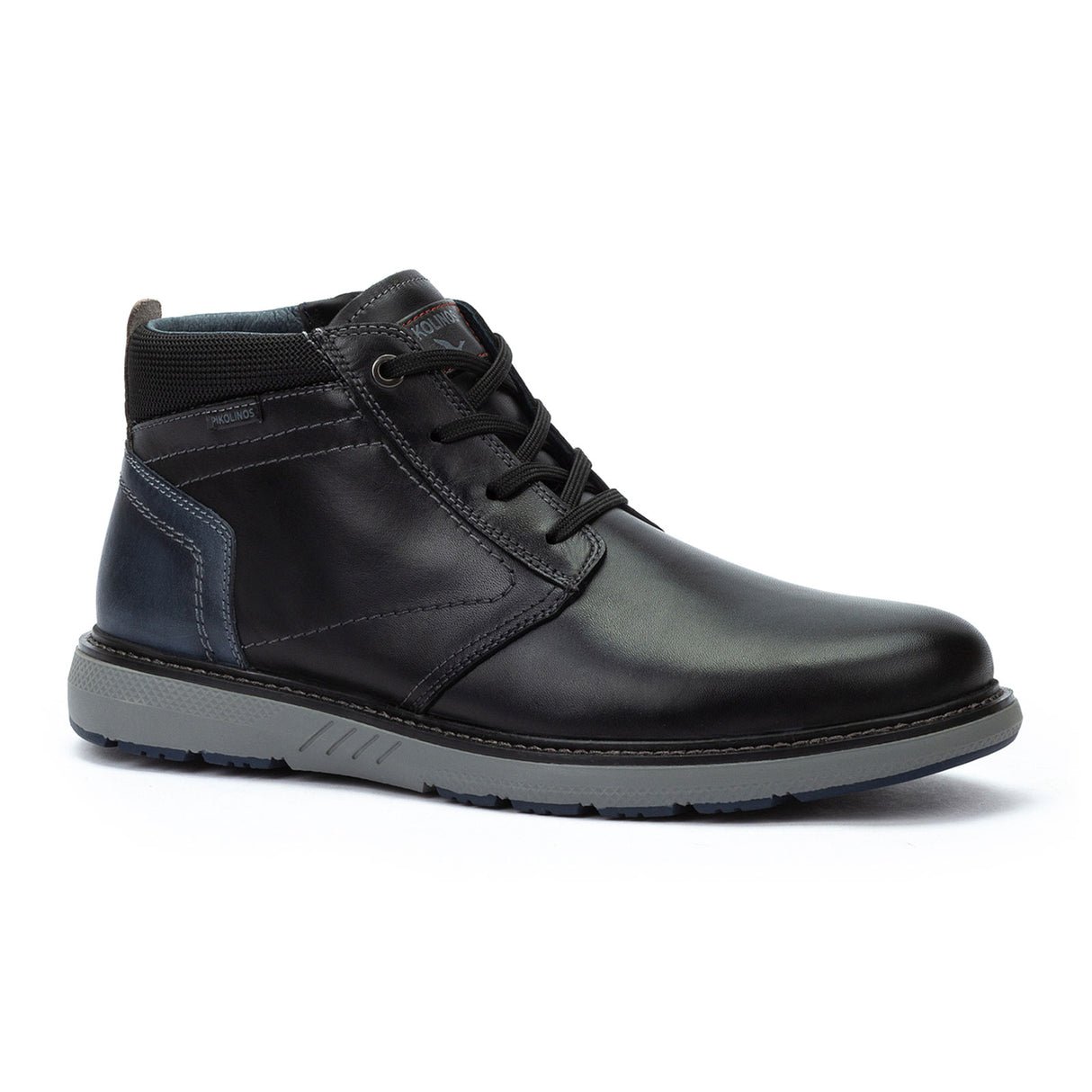 Pikolinos Bilbao M8D-8050C1 Ankle Boot (Men) - Black Boots - Casual - Mid - The Heel Shoe Fitters