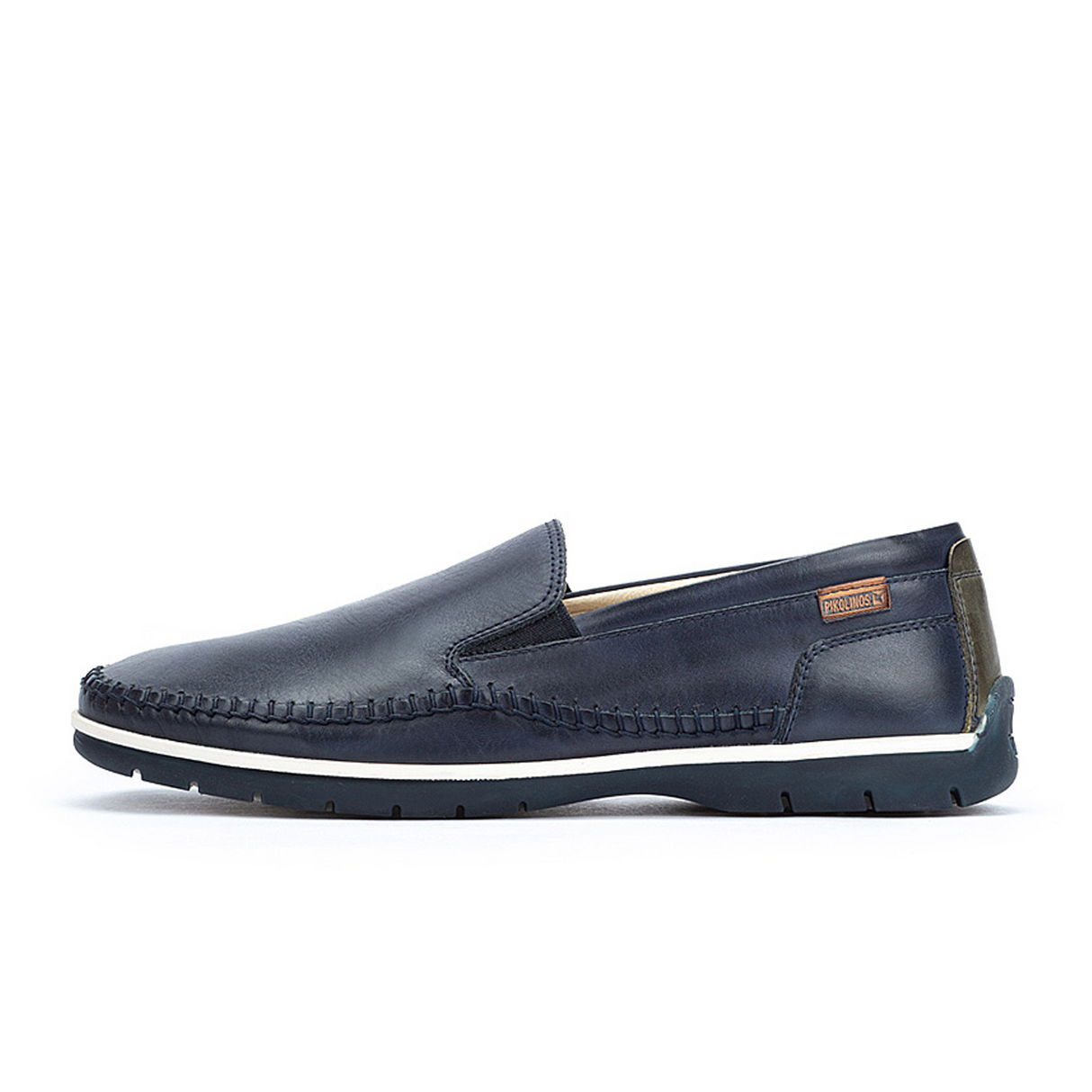 Pikolinos Marbella M9A-3111 Slip On Loafer (Men) - Blue Leather Dress-Casual - Loafers - The Heel Shoe Fitters