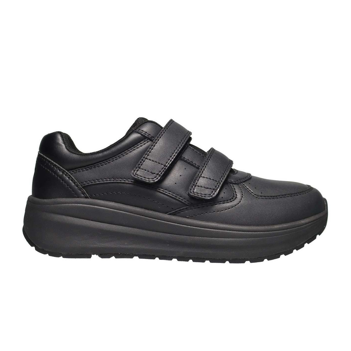 Propet Ultima Strap Walking Shoe (Men) - Black Athletic - Walking - The Heel Shoe Fitters