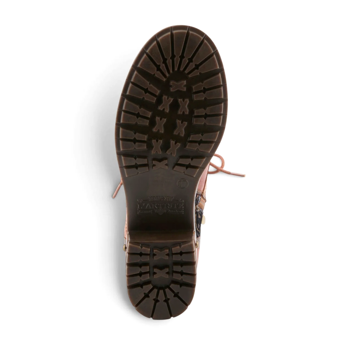 L'Artiste Marty-Flow Lace Up Boot (Women) - Camel Multi