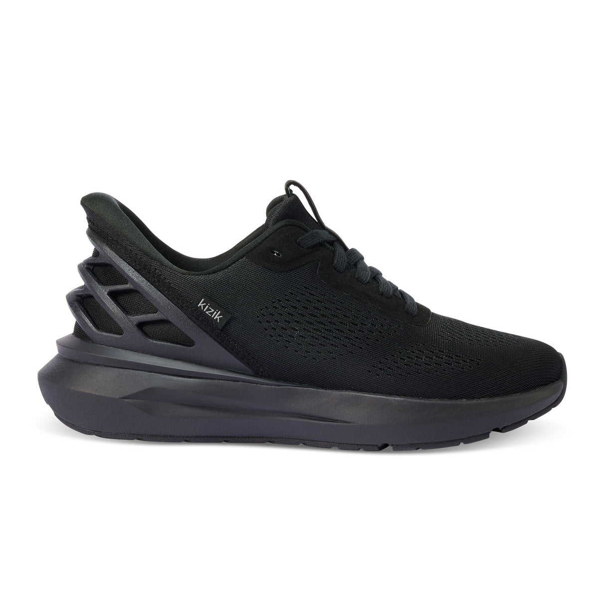 Kizik Athens 2 Sneaker (Men) - Blackout Athletic - Casual - Lace Up - The Heel Shoe Fitters