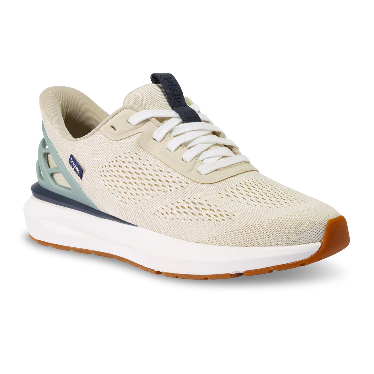 Kizik Athens 2 Sneaker (Men) - Whitecap Gray Athletic - Casual - Lace Up - The Heel Shoe Fitters
