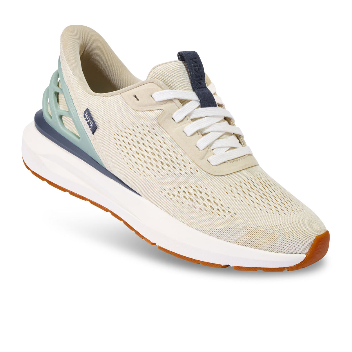 Kizik Athens 2 Sneaker (Men) - Whitecap Gray Athletic - Casual - Lace Up - The Heel Shoe Fitters