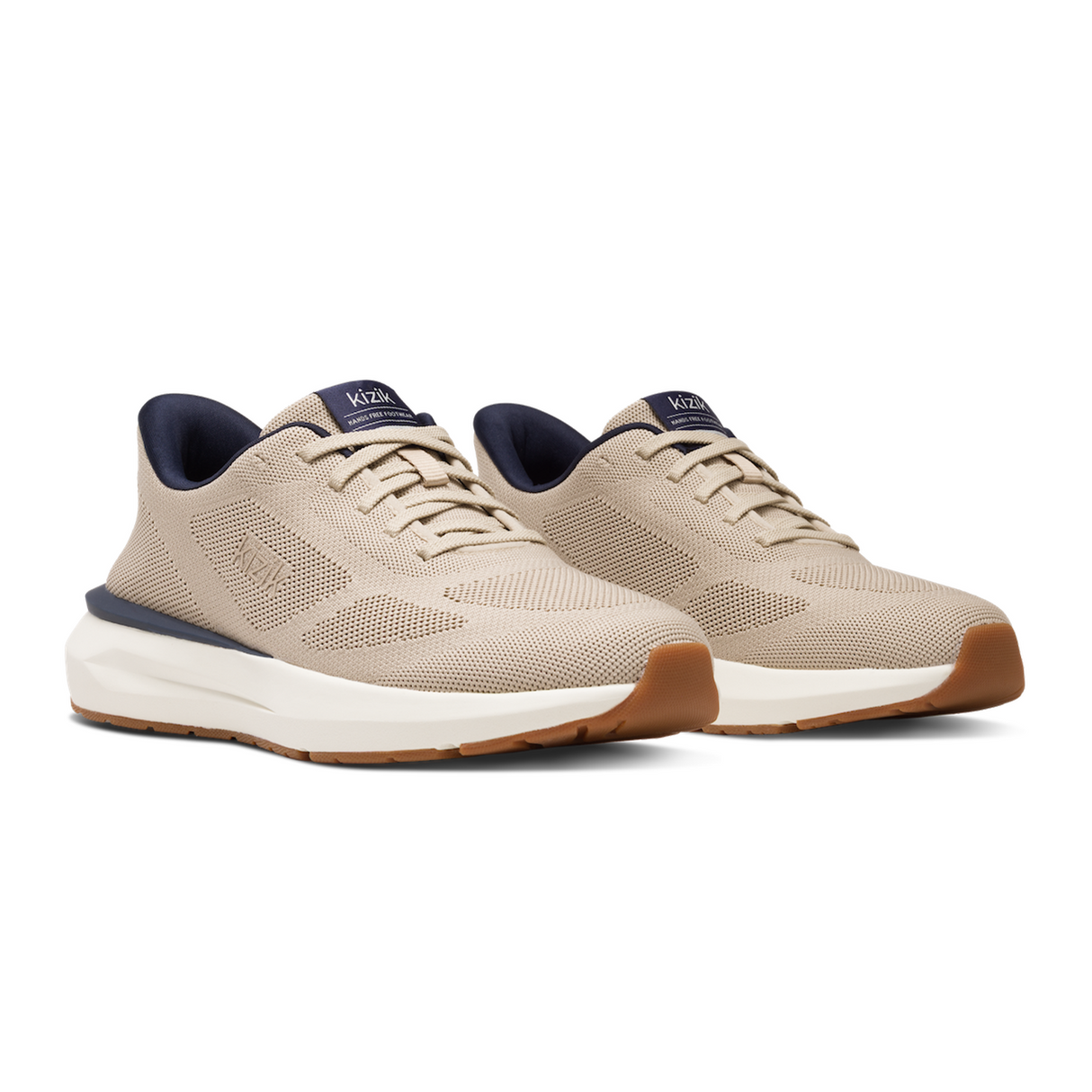 Kizik Athens 2 Knit Sneaker (Men) - Doeskin