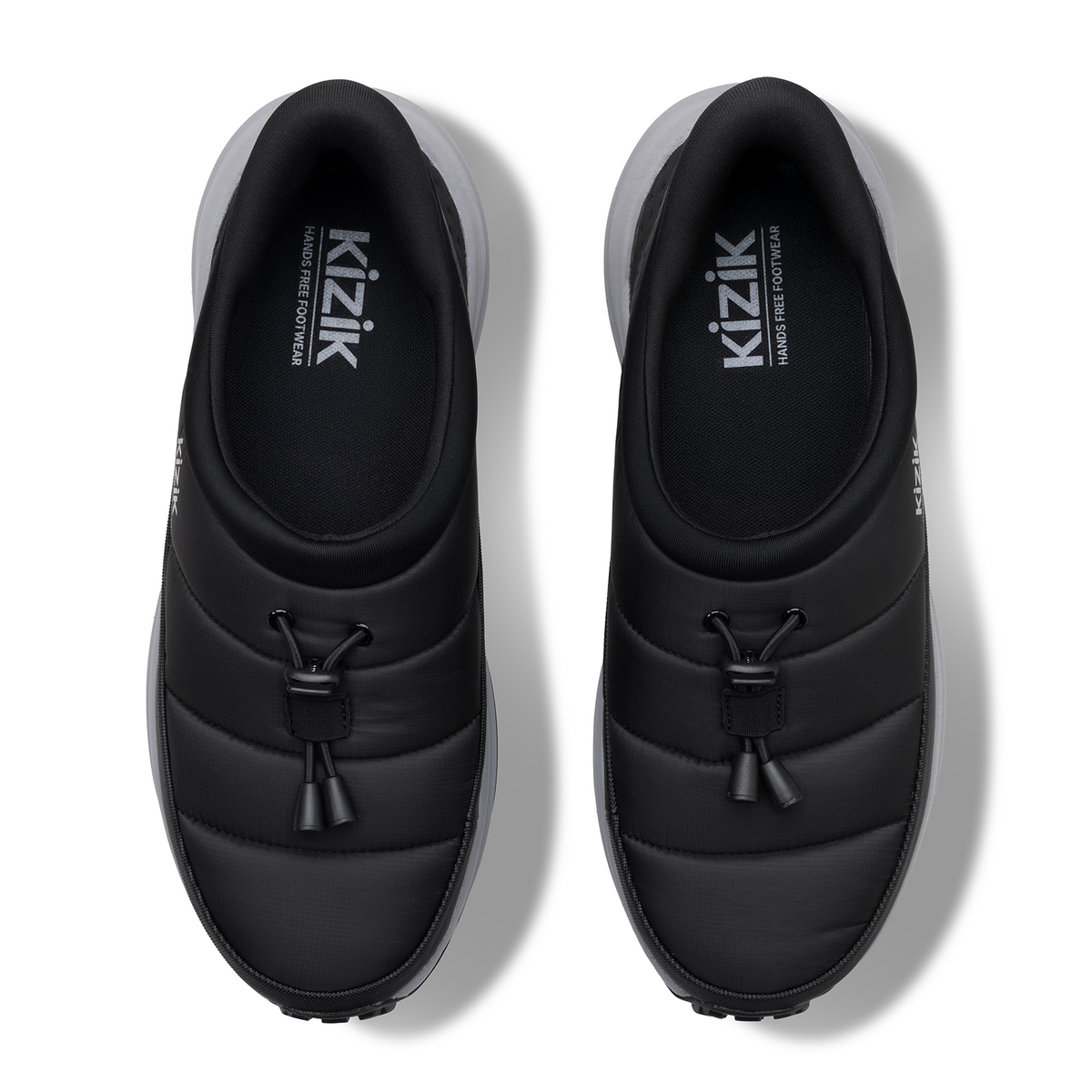 Kizik Freedom Moc (Men) - Black/Alloy