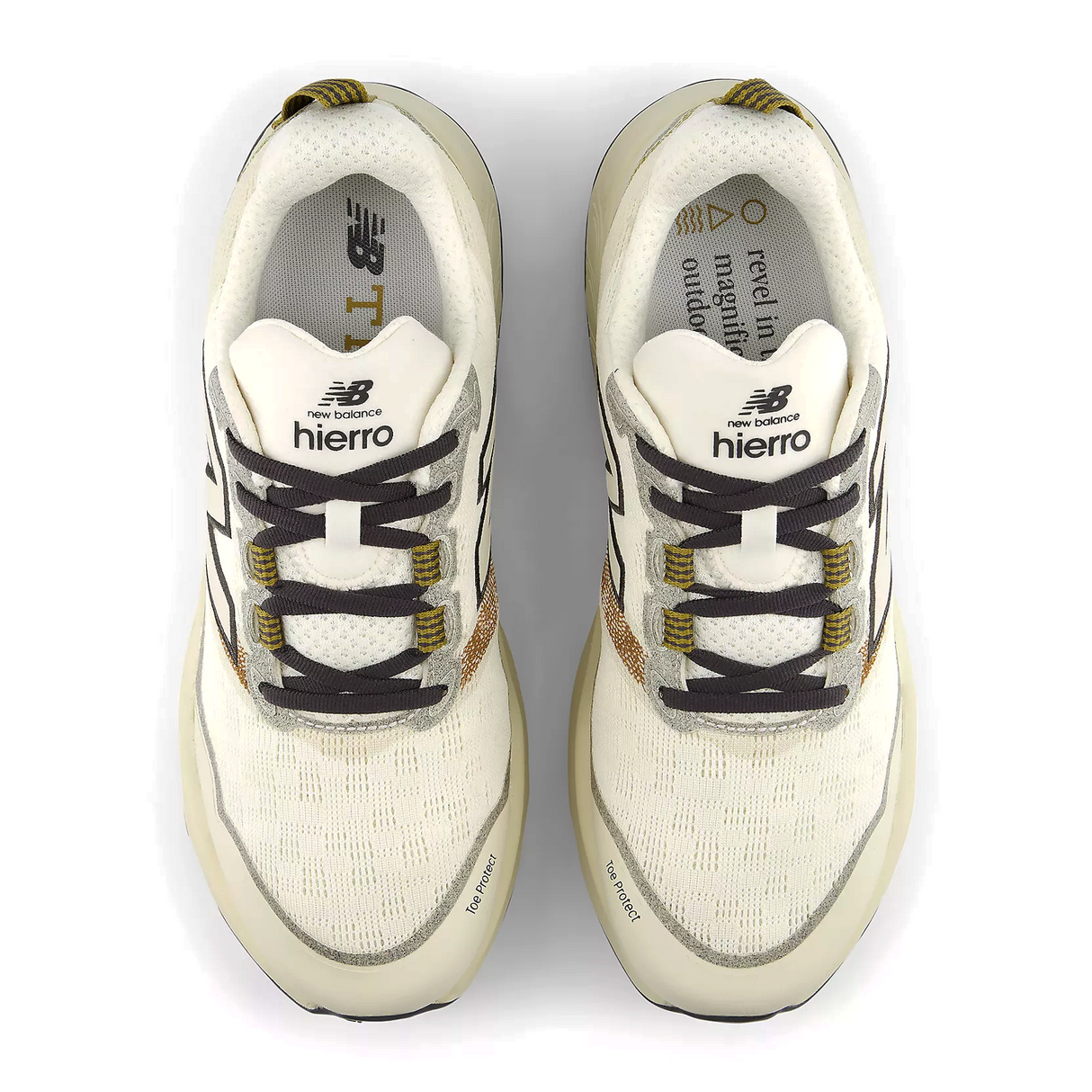 New Balance Fresh Foam X Hierro v9 (Men) - Angora/Basil Oil