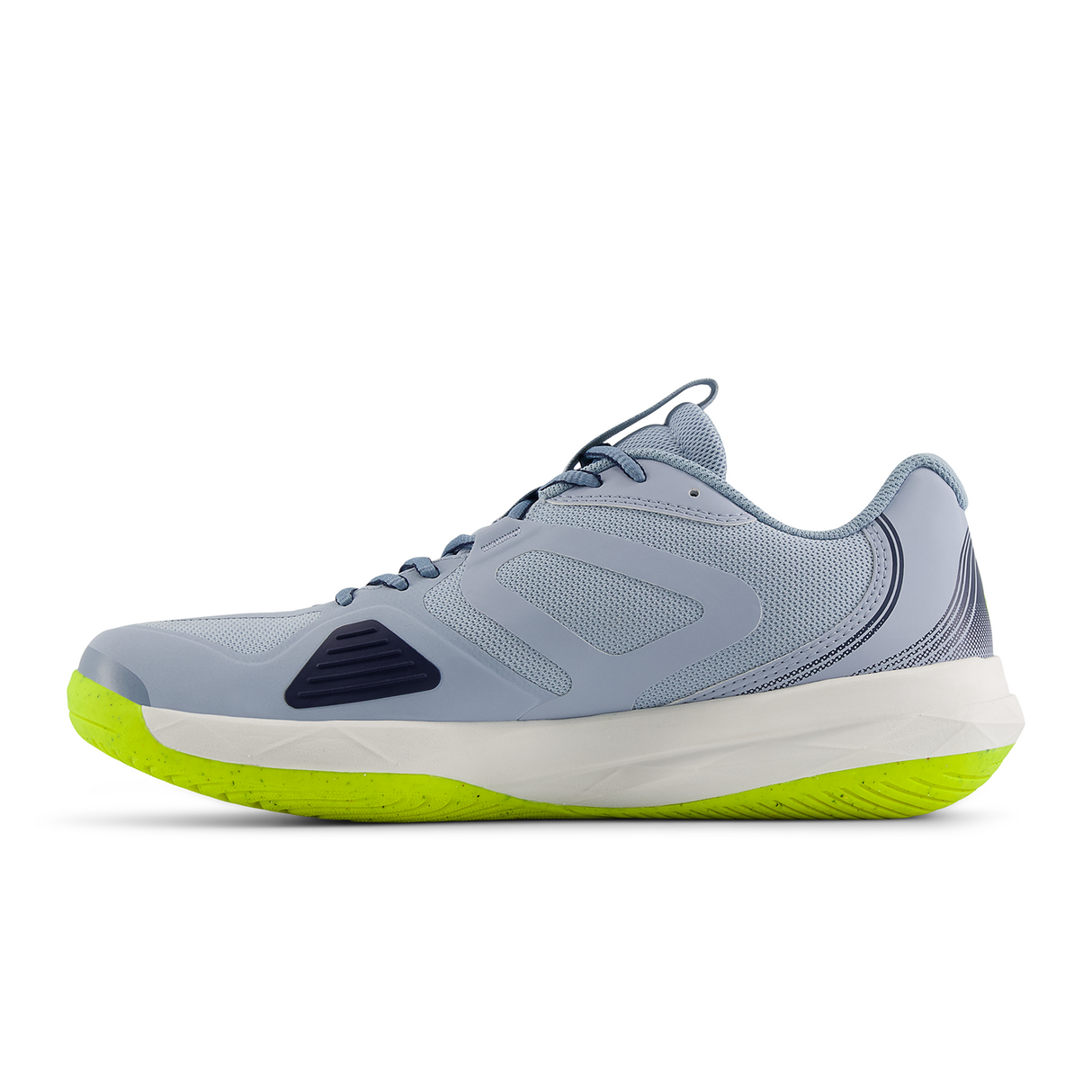 New Balance SmashStep PKL Pickleball Court Shoe (Men) - Zinc Blue/NB Navy/Fairweather Blue