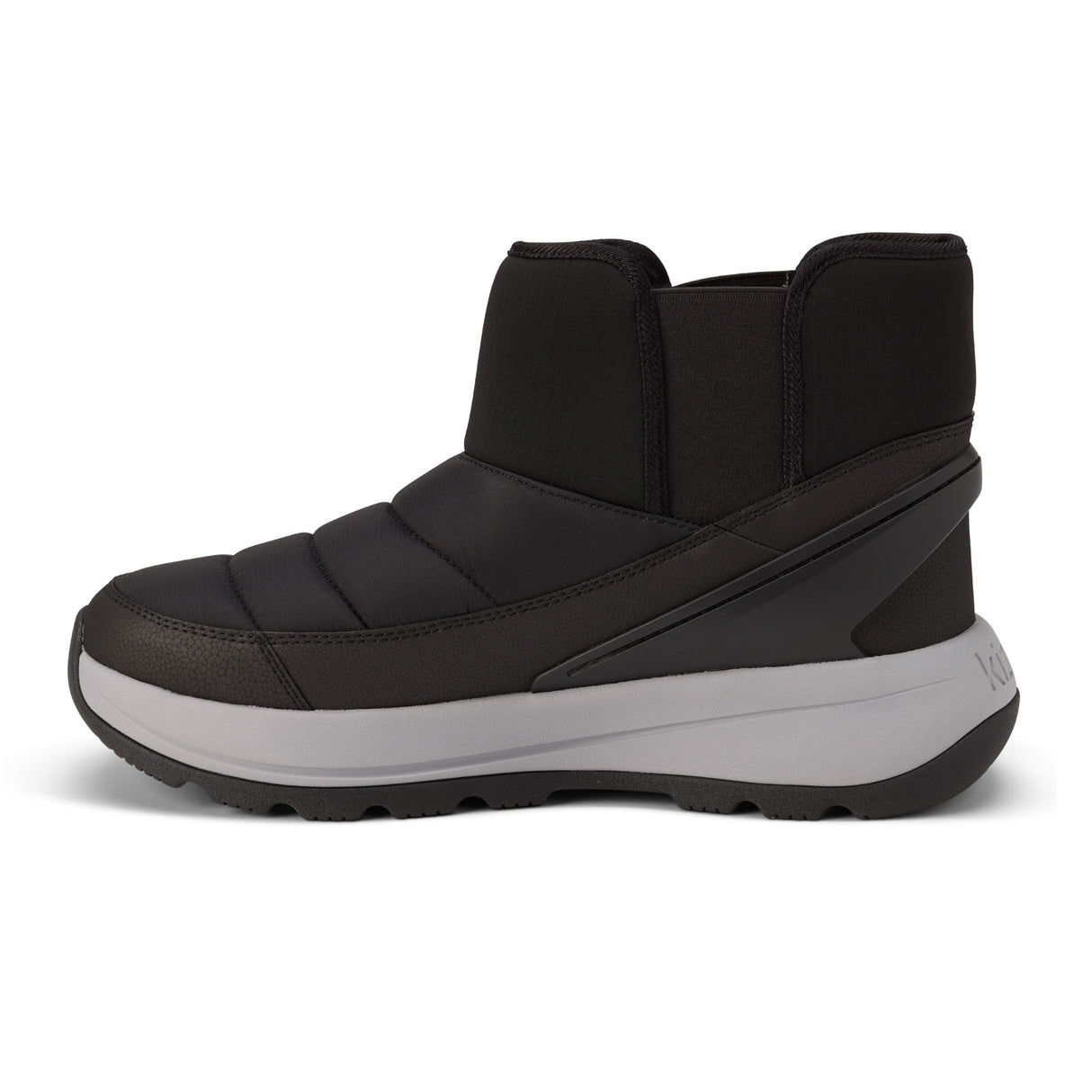 Kizik Juno 2 Low Insulated Boot (Men) - Black/Alloy Athletic - Casual - Lace Up - The Heel Shoe Fitters