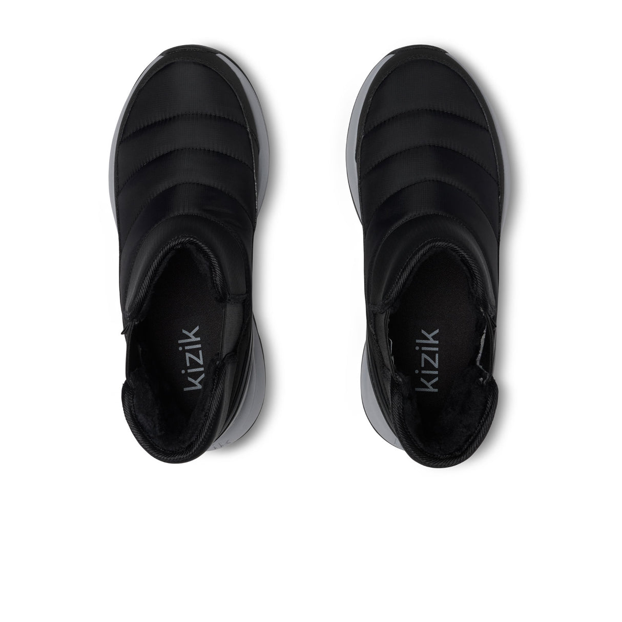 Kizik Juno 2 Low Insulated Boot (Men) - Black/Alloy Athletic - Casual - Lace Up - The Heel Shoe Fitters