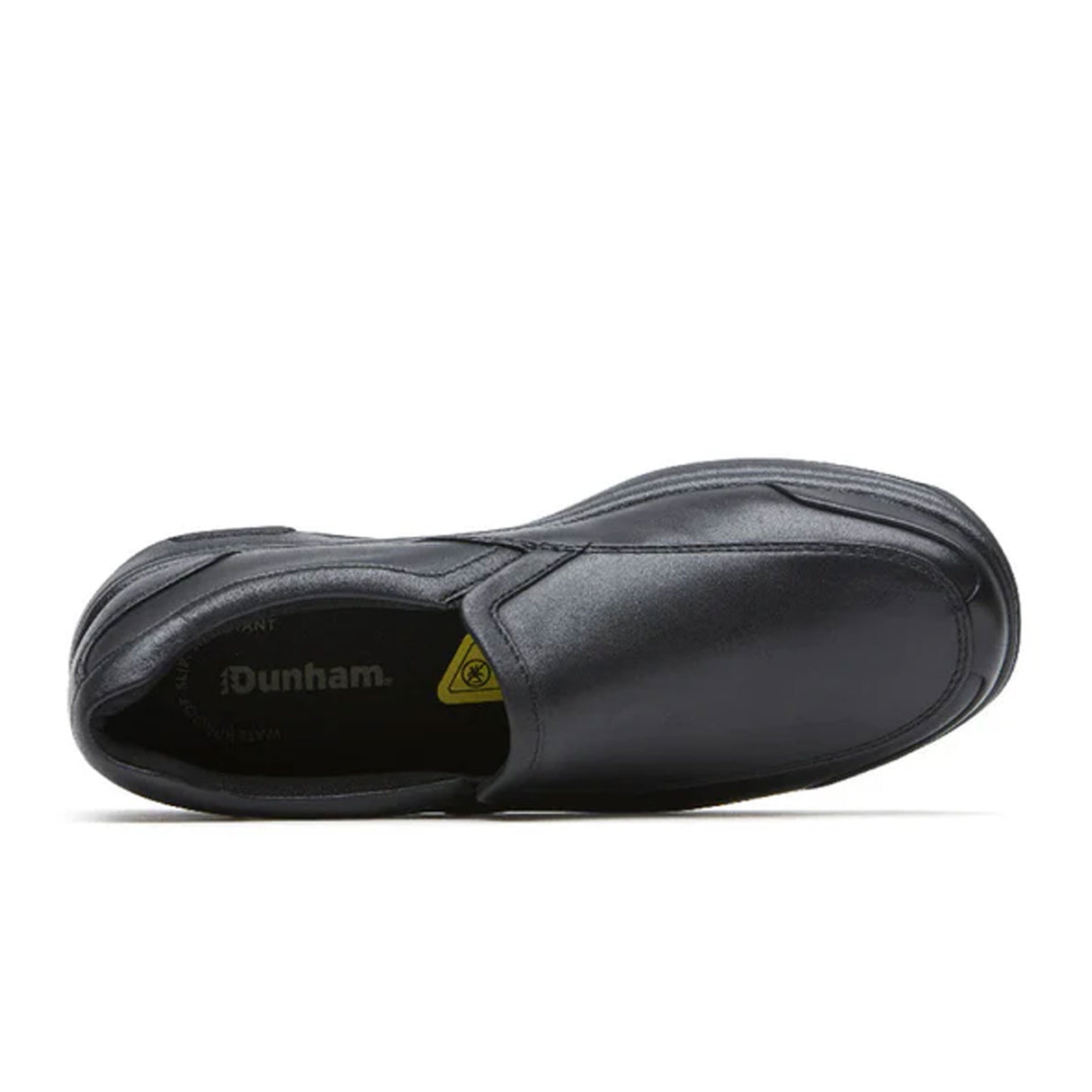 Dunham Battery Park Service Work Shoe (Men) - Black Boots - Work - Low - Soft Toe - The Heel Shoe Fitters