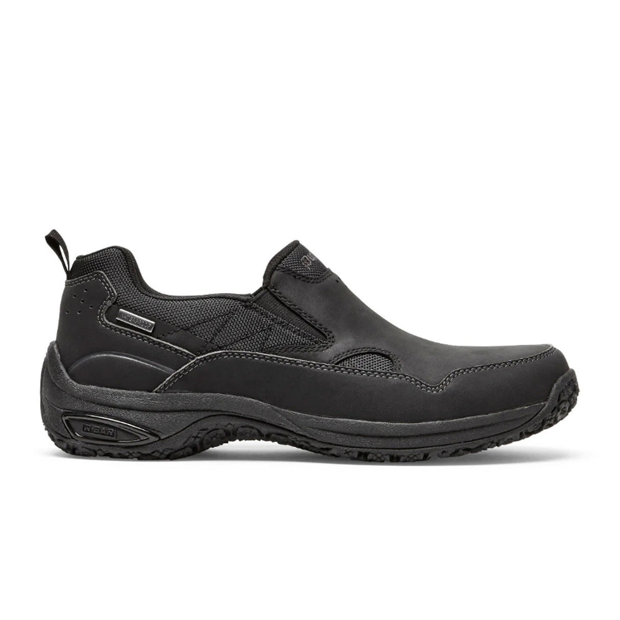 Dunham Ludlow Cloud Plus Slip On (Men) - Black Leather Dress-Casual - Slip On - The Heel Shoe Fitters
