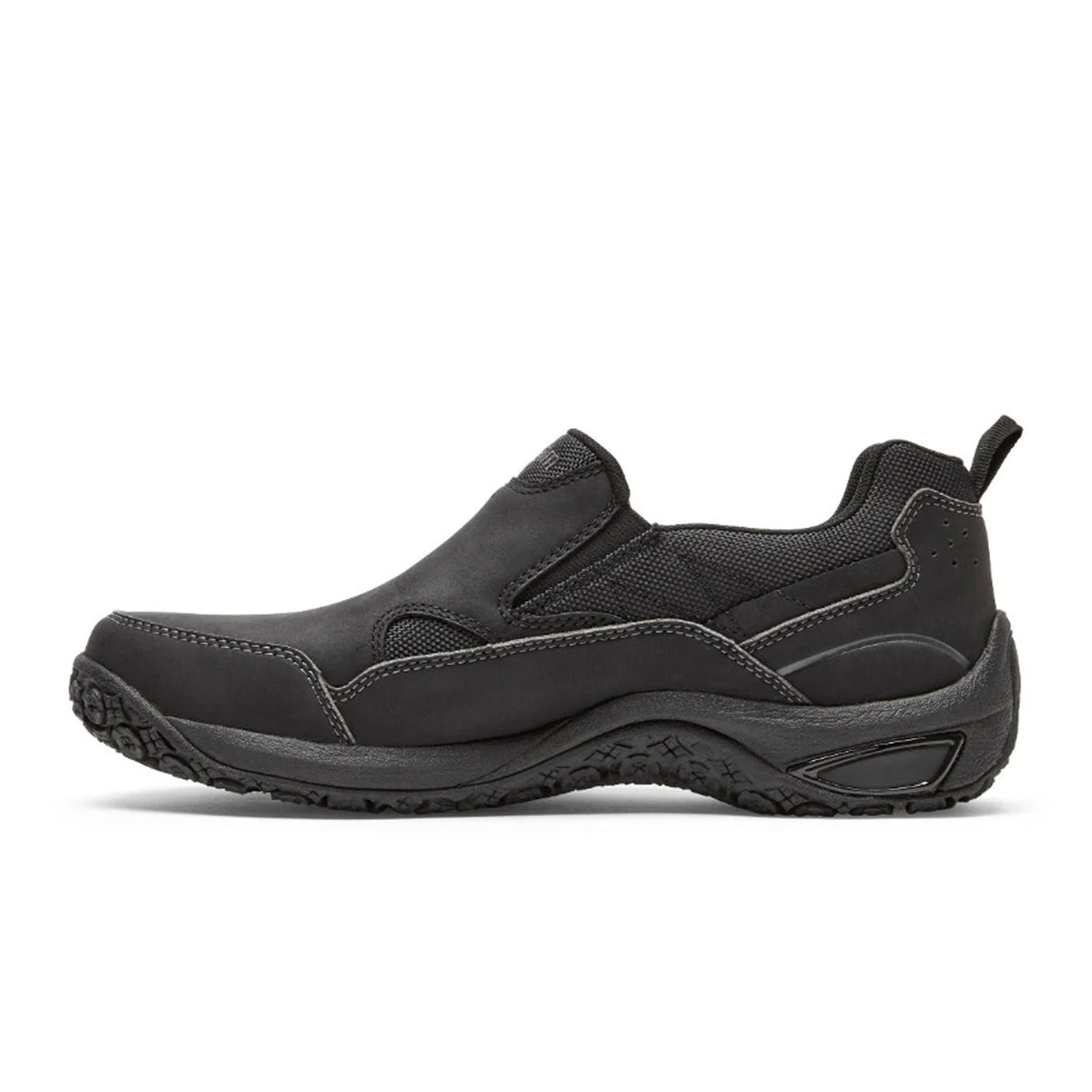 Dunham Ludlow Cloud Plus Slip On (Men) - Black Leather Dress-Casual - Slip On - The Heel Shoe Fitters