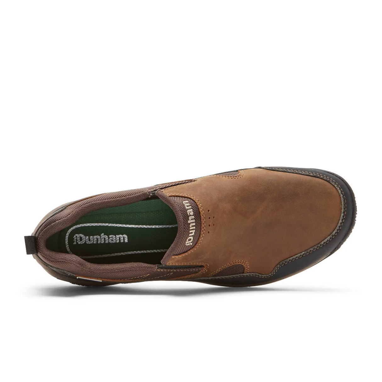 Dunham Ludlow Cloud Plus Slip On (Men) - Brown Athletic - Casual - Slip On - The Heel Shoe Fitters