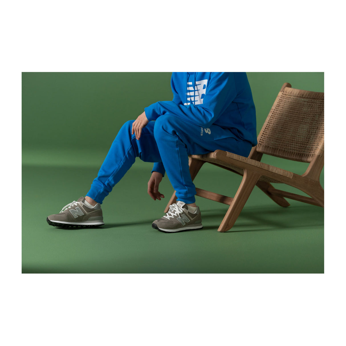 New Balance 574 Sneaker (Men) - Grey/White Athletic - Casual - Lace Up - The Heel Shoe Fitters