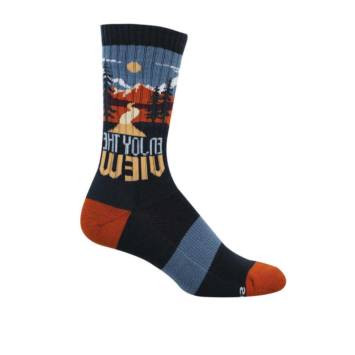 SockSmith Enjoy The View Crew Sock (Men) - Blue Accessories - Socks - Lifestyle - The Heel Shoe Fitters