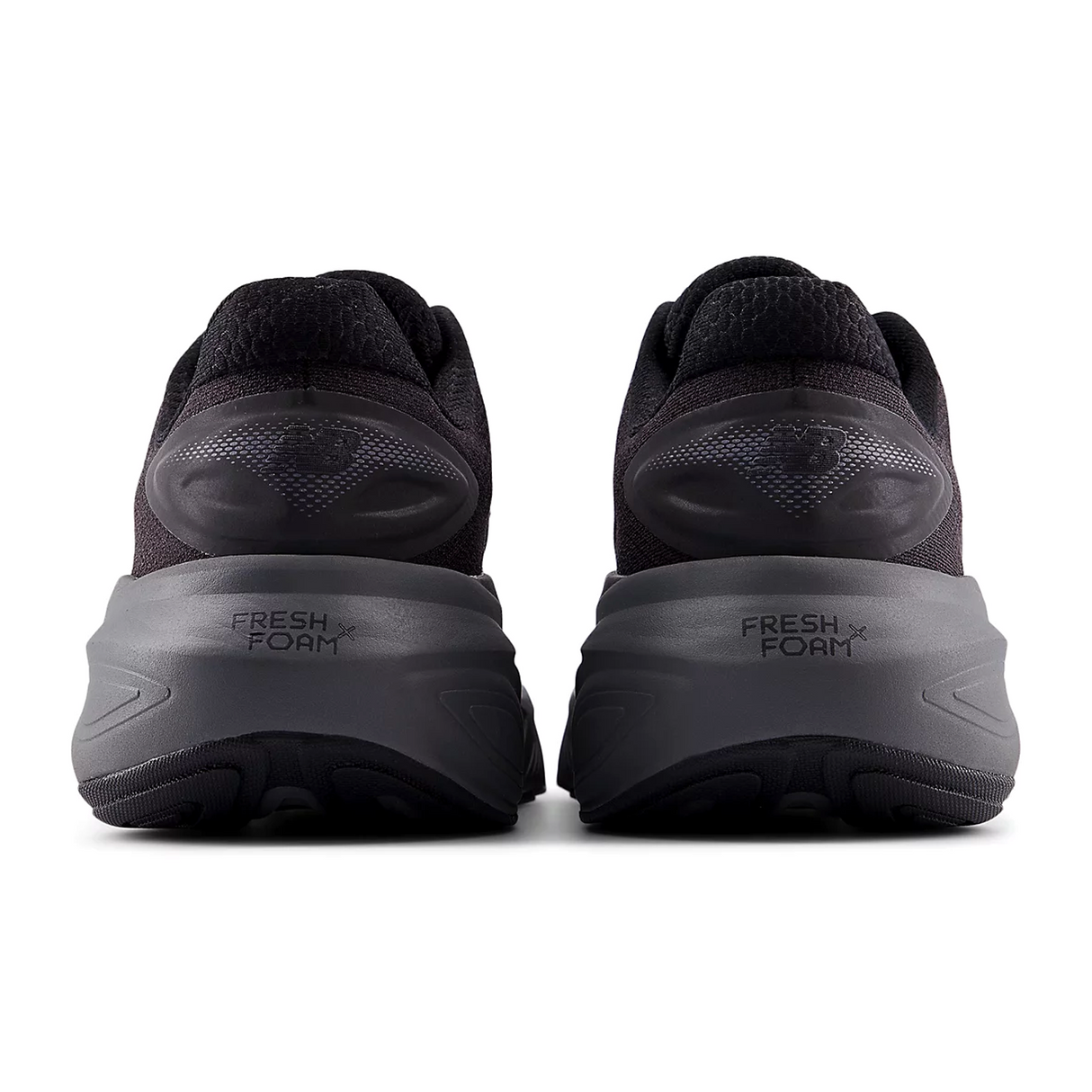 New Balance Fresh Foam X More v6 Running Shoe (Men) - Black/Castlerock/Black Metallic Athletic - Running - Cushion - The Heel Shoe Fitters