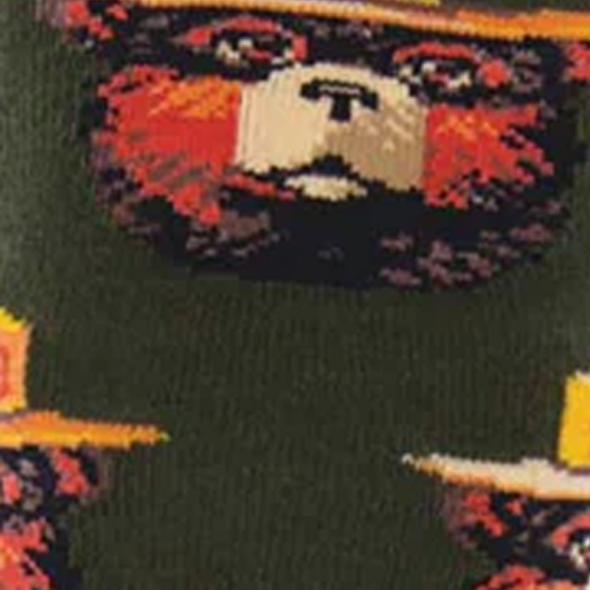 SockSmith Smokey Face Crew Sock (Men) - Green Accessories - Socks - Lifestyle - The Heel Shoe Fitters